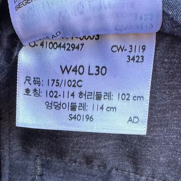 DOCKERS Comfort Waist Pleated Pants 40x30 - Picture 7 of 7